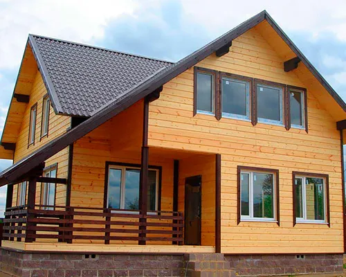 Имитация бруса